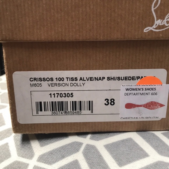 CHRISTIAN LOUBOUTIN SIZE 8 - NEVER WORN - Picture 4 of 8